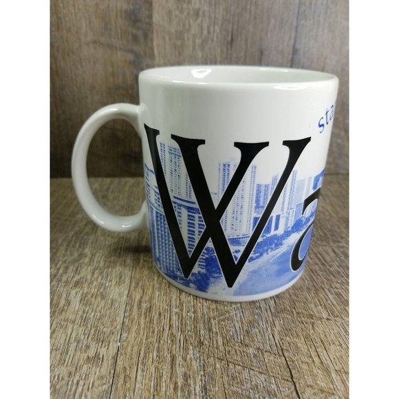 Waikiki City MUG Collector Series Starbucks Coffee Tea Mug Cup 2007 Hawaii